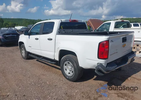 2019 Chevrolet Colorado Wt из США, поврежденный, VIN 1GCGSBEN7K1103812